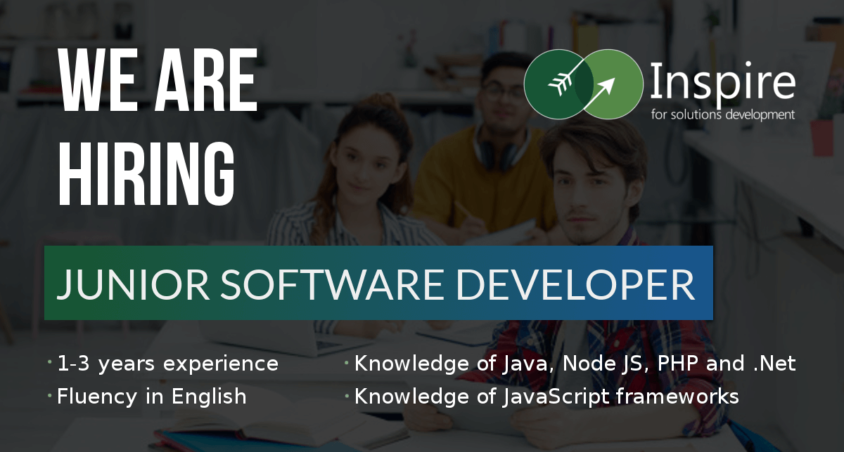 vacancy Junior Software Developer