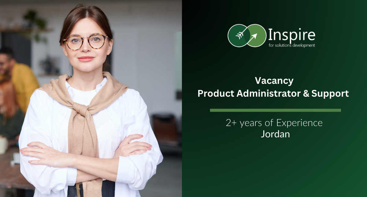 Product Administrator & Support vacancy in Amman